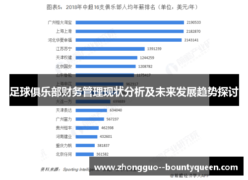 足球俱乐部财务管理现状分析及未来发展趋势探讨